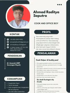Sedang mencari kerja sebagai ob/cleaning service
