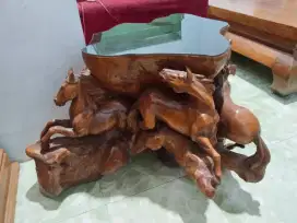 Ukiran kayu jati gembol