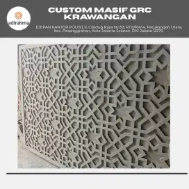 Jual Ornamen Dinding Bangunan Grc Krawangan