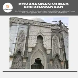 Jual Grc Krawangan Mihrab Custom Terbaru