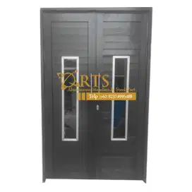 Daun pintu double panel aluminium