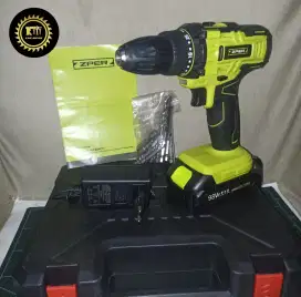 Mesin bor baterai Zper cordless drill driver / bor cordless