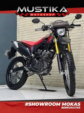 Odo 9rb Istimewa!!Honda Crf 150L 2024 Black Plat Jatim Mulus-Mustika