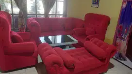 DIJUAL SOFA MERAH SULTAN