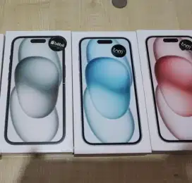Iphone 15 256GB All Colour BNIB Timer 00 Garansi Resmi Indonesia