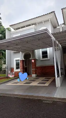 Disewakan Rumah Cluster Gading Serpong Siap Huni