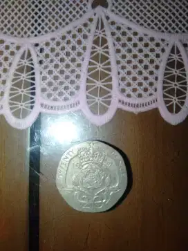 Koin twenty pence inggris