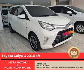 PAJAK PANJANG toyota calya 1.2 G MATIC 2016