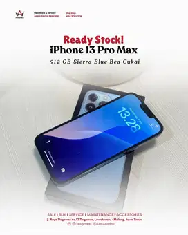 iPhone 13 Promax 512GB Sierra Blue Bea Cukai