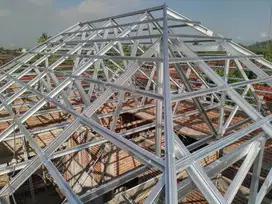 Pemasangan Baja Ringan No 1 Kuatnya Terjamin Aman Hnya Dari BIMA TRUSS