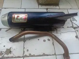 Knalpot TJM project bekas beat f1