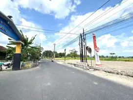 Cocok Peruntukan Usaha, Tanah Sleman Jogja Tepi Jalan