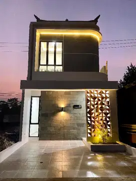 Rumah Dijual bergaya Bali Industrial Dekat Tol Cimanggis