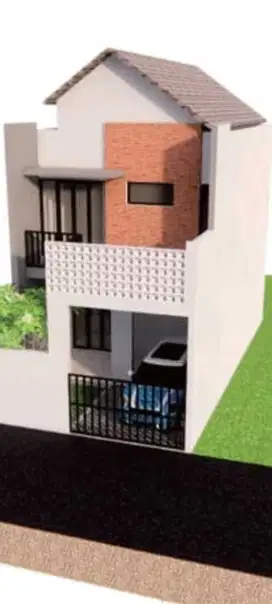 Promo rumah baru berkelas 2lt lingk perum kopertis peguyangan jl5mtr
