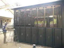 Menerima Pembuatan Pintu Lipat Besi Minimalis