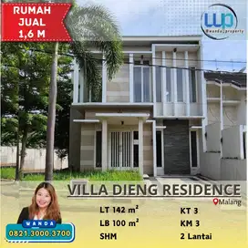 Dijual Rumah Baru di Villa Dieng Malang