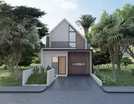 RUMAH CANTIK MODERN LOKASI DEKAT KE PUSAT KOTA LEGALITAS SHM