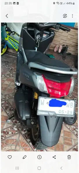 Dijual NMax 2019 harga 23,5 jt plat W