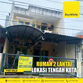 RUMAH 2 LANTAI LOKASI TENGAH KOTA