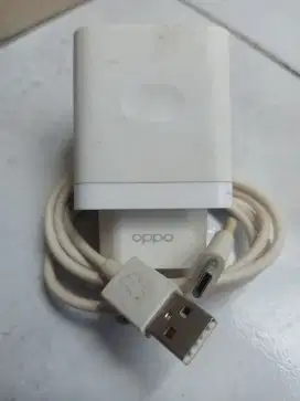 Charger asli ori bawaan oppo A95, A76, A74 tipe C
