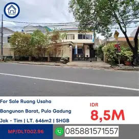 JUAL RUANG USAHA KAYU PUTIH PULO GADUNG CASH ONLY