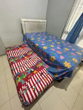 Tempat tidur atas bawah 120 x 200