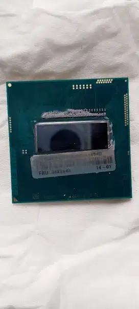 prosesor laptop intel core i7-4702MQ  2.2GHZ up to 3.20 GHZ