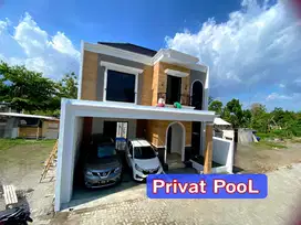 Rumah Kolam Renang Maguwo Dalam Cluster Baru