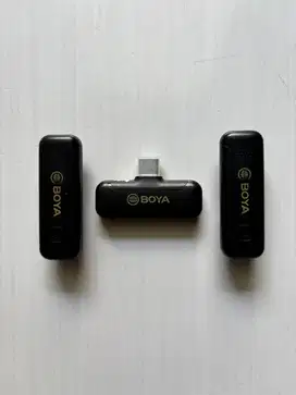 FOR SALE MICROPHONE WIRELESS BOYA UNTUK BIKIN KONTEN