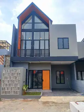 RUMAH MODERN SCANDINAVIAN 5 MENIT KE JAKSEL DAN TOL KUKUSAN