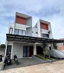 Rumah Cantik Industrialis Siap Huni di Pamulang Dp 0 Free Biaya2