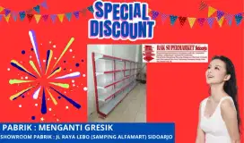Rak minimarket Gondola