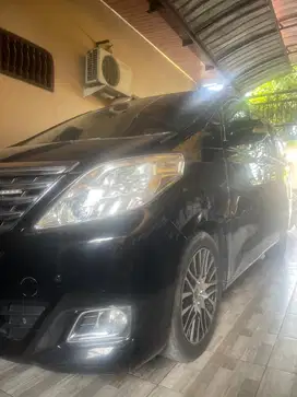 Assalamualaikum , dijual alphard 2.4G/AT warna hitam