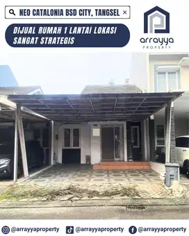 DIJUAL CEPAT RUMAH DI CLUSTER NEO CATALONIA BSD 'HRB139