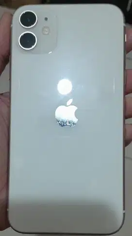 Jual iphone 11 white 64gb ex Ibox