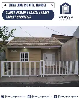 RUMAH BARU ADEM DAN ASRI DI GRIYA LOKA BSD 'HRB178