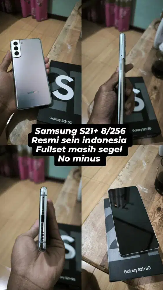 Jual cepat samsung s21+ 8/256