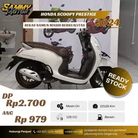 HONDA SCOOPY PRESTIGE TAHUN 2024 LIKE NEW