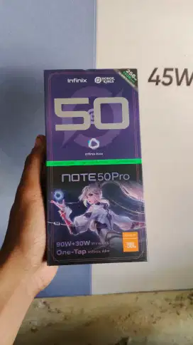 (BERMINAT WA SAJA) Infinix Note 50 Pro 8/256 baru garansi resmi 1 thn