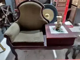 Sofa Cream+Meja Telepon