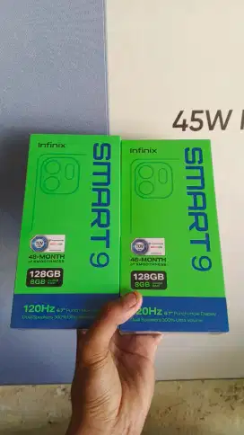 (BERMINAT WA SAJA) Infinix Smart 9 4/128 baru garansi resmi 1 tahun
