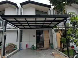 kanopi atap alderon + talang air + paralon air terbaik bergaransi