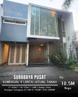 Komersial area surabay pusat bagus siap pakai SHM