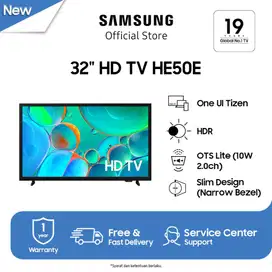 Samsung 32 HD HE50E TV | HDR | OTS Lite | One UI Tizen | Slim Design