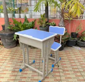 Meja siswa / meja belajar plat besi