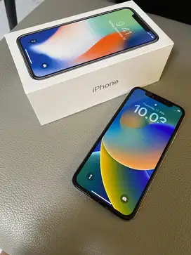 Dijual iphone X 256GB ex ibox
