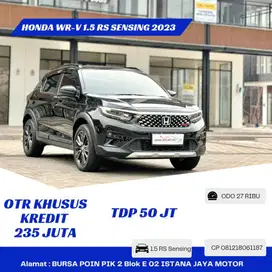 Honda WR-V RS Sensing 1.5 AT 2023 Hitam