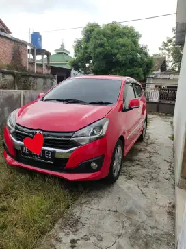 Ayla Matic tipe X tertinggi variasi 2016 plat asli AE kilometer 60ribu