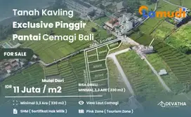 Tanah Kavling Eksklusif Pinggir Pantai Cemagi Bali – Zona Pariwisata,