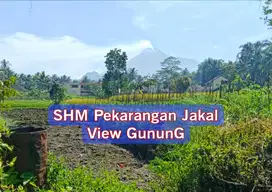 Tanah View Gunung dan Sawah Kaliurang SHM Pekarangan Tanah View Sawah